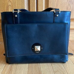 Kate Spade black leather bag